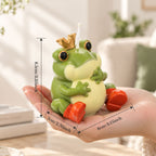 Cute Frog-Shaped Soy Candle – Forest Meadow Scent