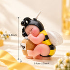 Baby Bee Cake Topper Candle – “What Will It Bee?” Baby Shower Decoration