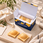 2-Pack Ravioli-Shaped Candles – Vanilla-Scented Soy Wax Gift for Pasta Lovers