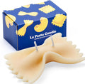 3.42 oz Vanilla Scented Farfalle Pasta Candle – Natural Soy Wax