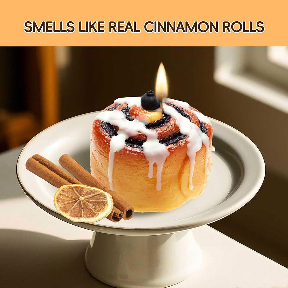7.3 oz Cinnamon Roll Scented Candle - 50+ Hours of Burning