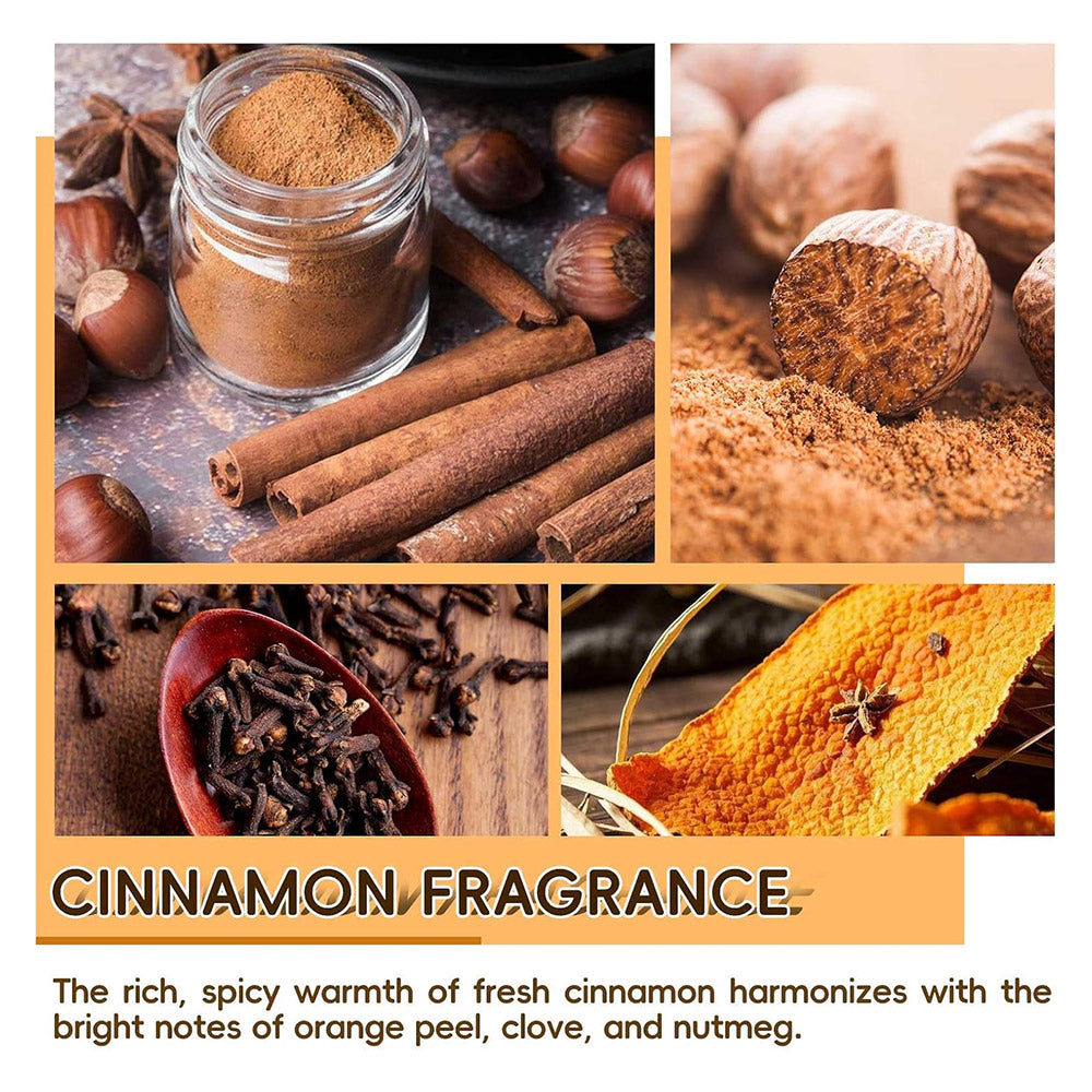 7.3 oz Cinnamon Roll Scented Candle - 50+ Hours of Burning